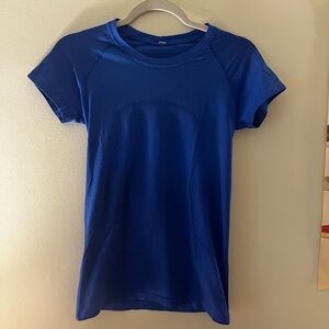 Swiftly Tech Short Sleeve Crew- Cerulean
